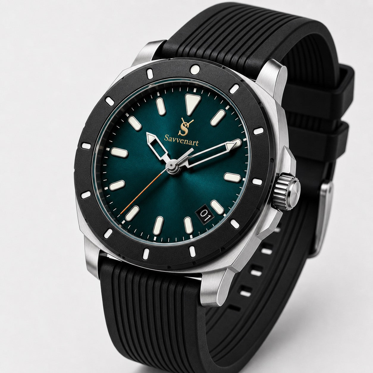 Savwatch Men's Rugged Dive-Style Watch (Sav001)