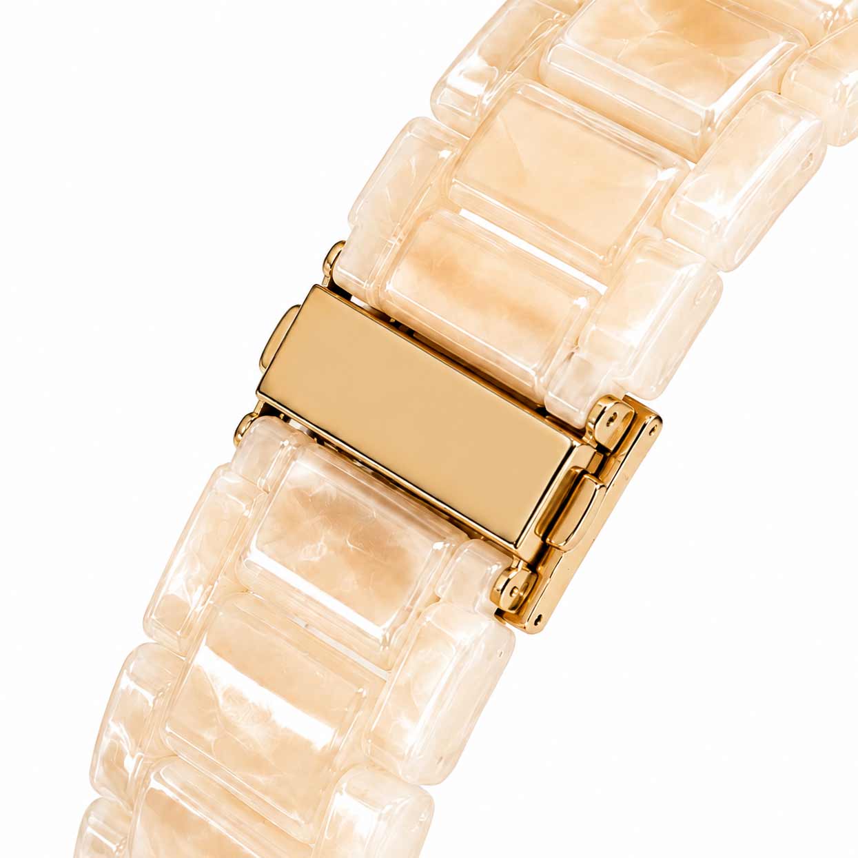 Aurora Edge ceramic bracelet clasp detail