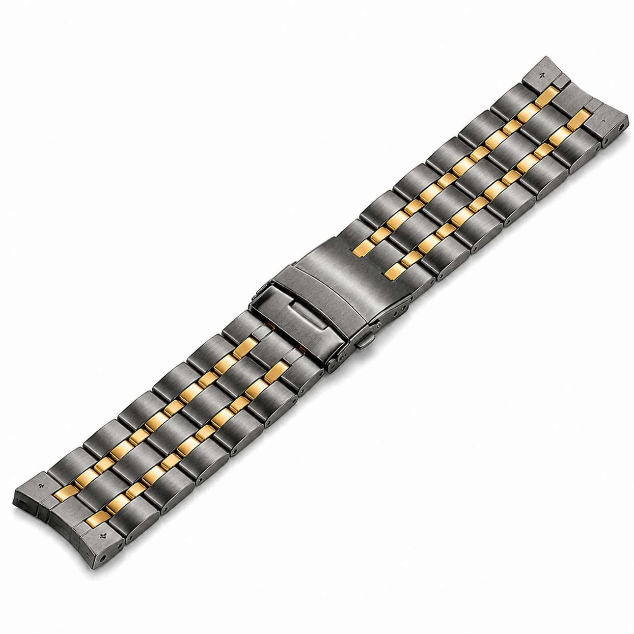 Heritage 1965 two tone bracelet strap detail