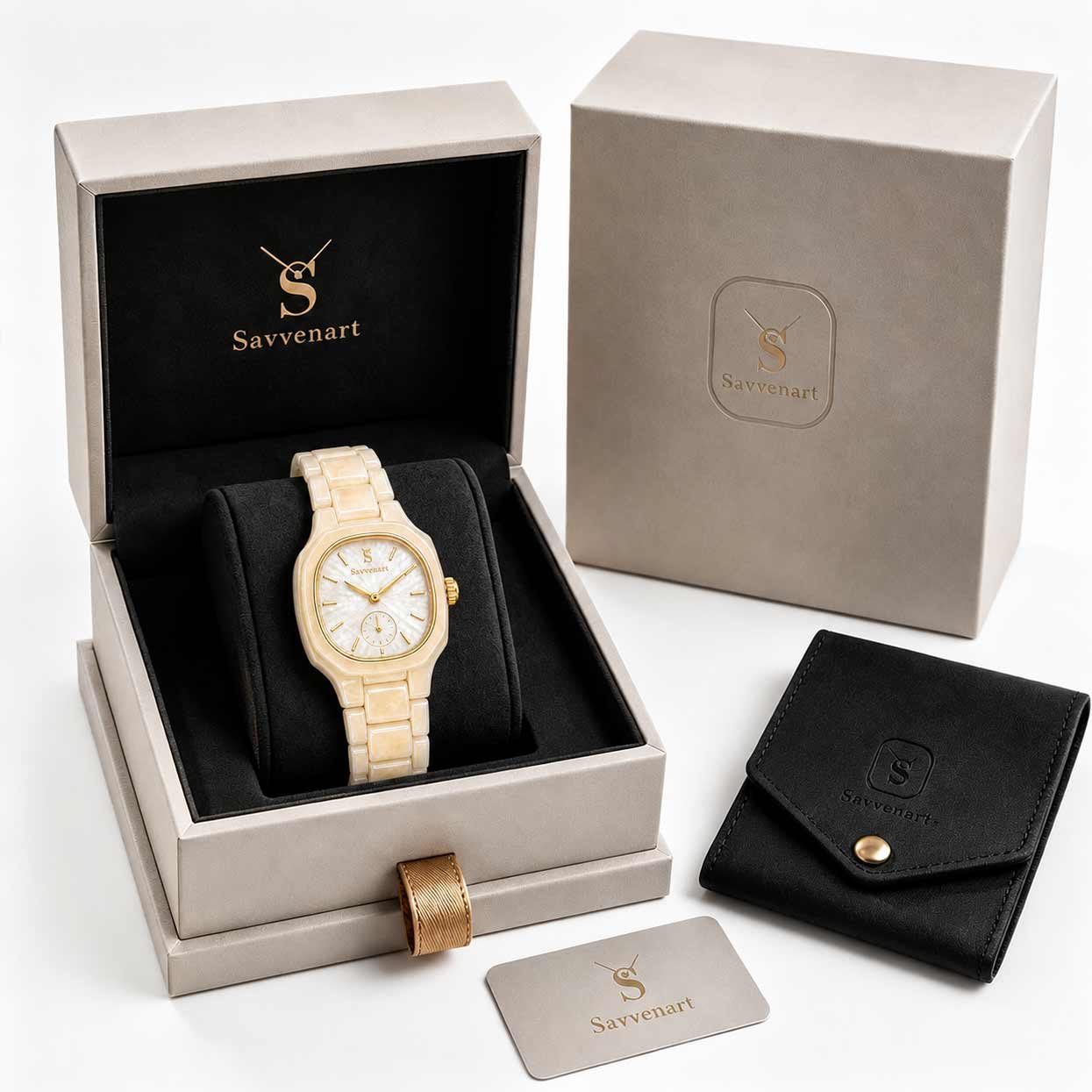 Aurora Edge gift box watch set