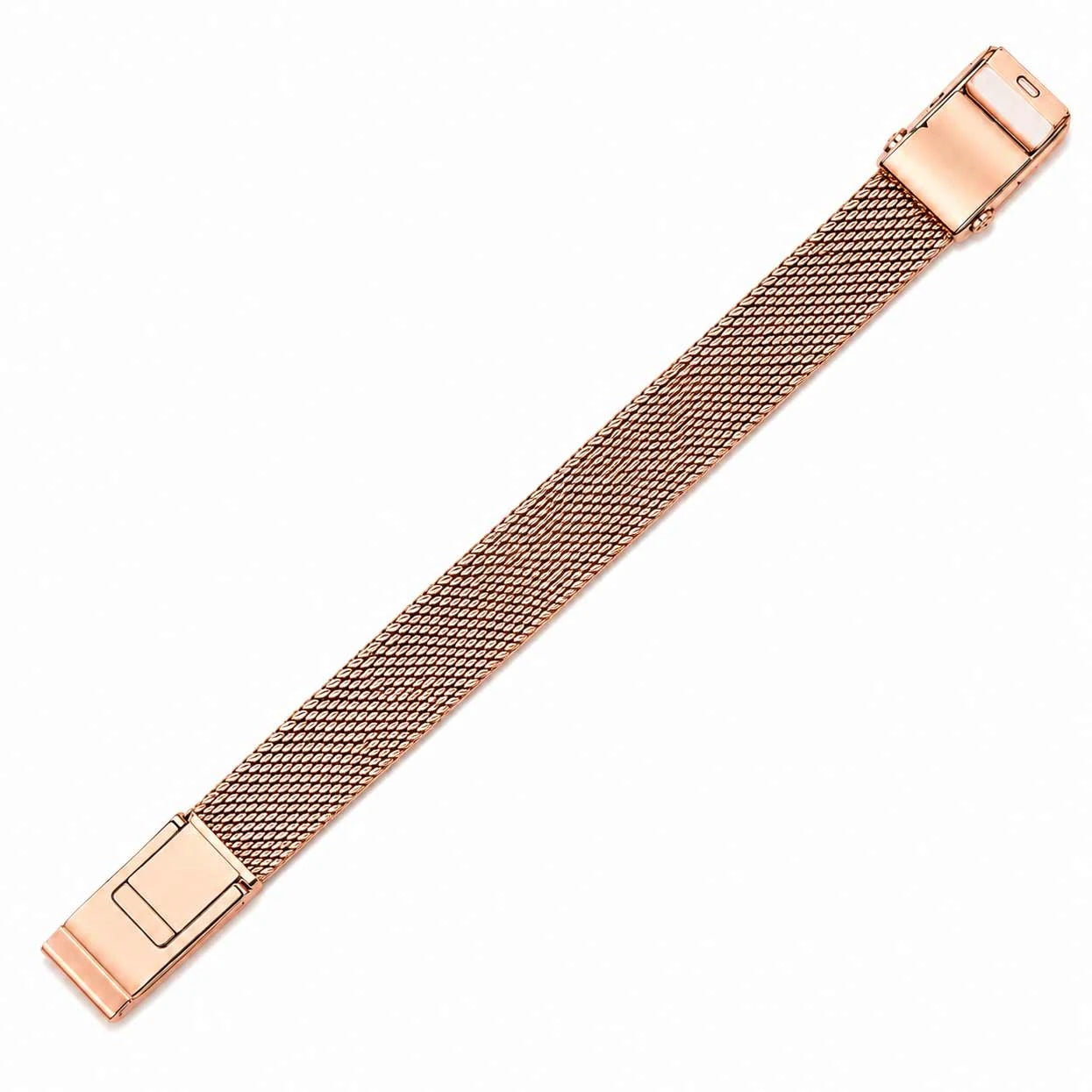 Rose Vintage rose gold mesh bracelet strap