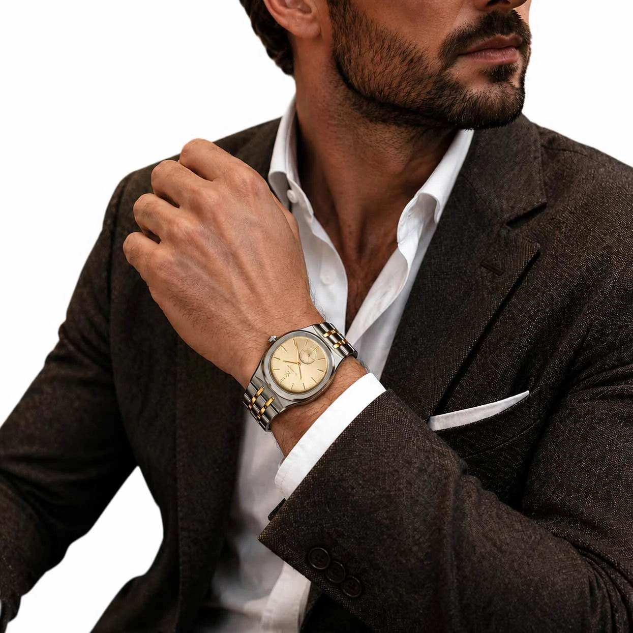 Heritage 1965 mens gift watch on wrist