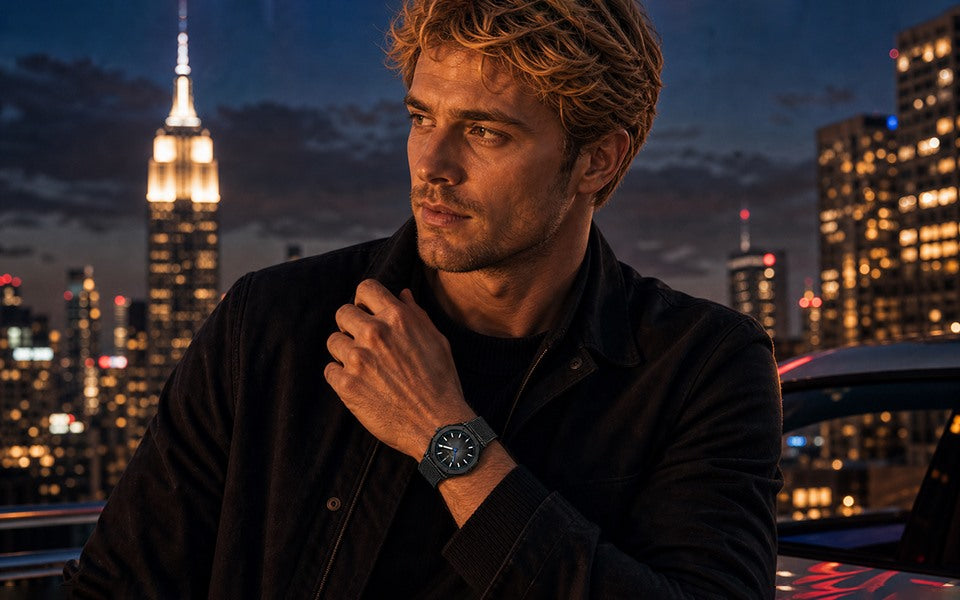 Pulse Grid 40 city night lifestyle watch