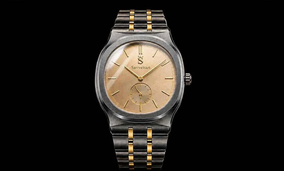 Heritage 1965 two tone watch product detail
