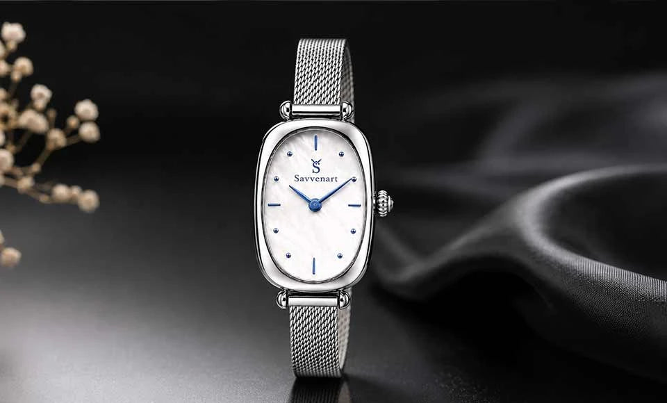 Rose Vintage mesh watch product detail