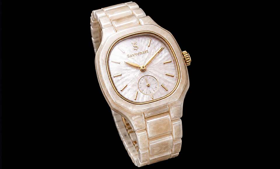 Aurora Edge ceramic watch product detail